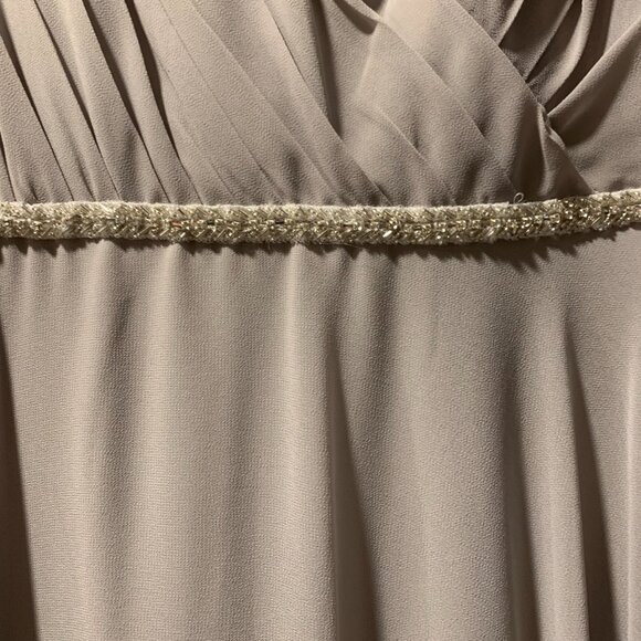 Brand new gown for Prom, Wedding or formal event. Size 10. Color dessert gray. - Picture 5 of 7